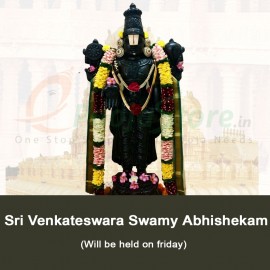 Sri Venkateswara Swamy Abhishekam (For 1 Friday)